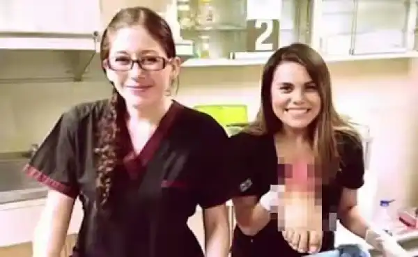Two Trainee Doctors In Mexico Are Sacked After Posing With An Amputated Leg
